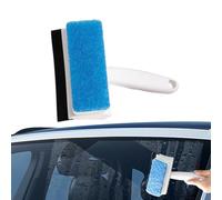 Equipos de lavado de autos, cepillos y plumeros de limpieza,Cepillo de limpieza de película de aceite multifuncional | Herramienta compacta de limpieza de parabrisas, paño de limpieza eficiente para e