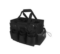 Equipos de limpieza eficientes, bolsa de transporte para ama de llaves, resistente al agua, con compartimentos para almacenamiento organizado, bolsa de limpieza profesional