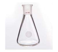 Equipos y suministros de laboratorio Matraz triangular, matraz cónico de 5 ml a 125, Erlenmeyer alta resistencia pared gruesa F66