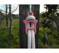 Equipride Idolo Tether Tie Safety Pony & Clip Quick Release Stable & Horse Box Atado (rosa)