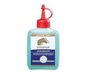 Equipur - Chevaloxin | 200 ml | Producto de Cuidado para Caballos | Cuidado de la radiación intensa | para apoyar la formación de Cuernos | Transpirable y no corrosivo | Cumple con ADMR