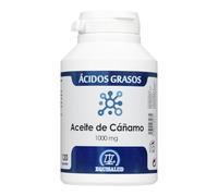 Equisalud Aceite de Cáñamo 1000 mg 120 Perlas | Aceite de Semillas de Cáñamo Prensado en Frío | Alto Contenido en Omegas 3 y 6 | Complemento Alimenticio