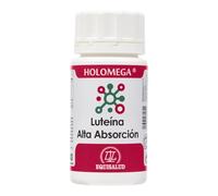 Equisalud Holomega Luteína Alta Absorción 30 cápsulas | Luteína y Zeaxantina LUZvision™ + Zinc + Vitamina E | Apoyo a la visión y protección celular | Con arándano y azafrán