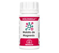 Equisalud - Holomega Malato de Magnesio - Para Transito Intestinal 50 Cap | Contribuye a Reducir el Cansancio y Alivia la Sensiblidad - Con Ácido Málico y Magnesio de Alta Biodisponibilidad