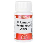 Holomega Mental Food Senior - 50 Cápsulas | Citicolina, Ginseng Americano, Ashwagandha y Zinc | Complemento Alimenticio para Energía Mental y Bienestar Cognitivo | Equisalud