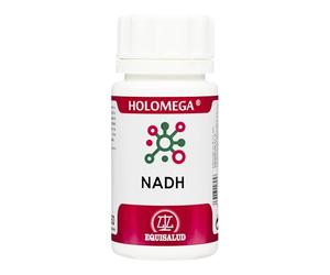 Equisalud - Holomega NADH - Energía Celular y Concentración - 50 Cápsulas | Suplemento Energizante y Antioxidante para la Memoria - Con NADH, Coenzima eesencial para la Energía Celular ATP