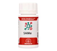 Equisalud Holomega SAMe 50 Cápsulas | S-Adenosil-L-Metionina | Complemento Alimenticio Apto para Veganos | Fórmula para Bienestar Diario