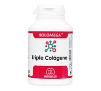 Equisalud - Holomega Triple Colágeno | 3 Fuentes de Colágeno | 90 Cápsulas | Vitamina C contribuye a la formación normal de colágeno; biotina al mantenimiento de la piel y el cabello.