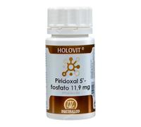 EQUISALUD Holovit Piridoxal-5-Fosfato 25 mg Vitamina B6 - 50 Cápsulas - Complemento Alimenticio Apto para Vegetarianos