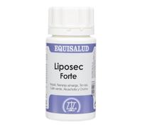 Equisalud - Liposec Forte | Nopal, Naranja amarga y Cromo | 60 cápsulas | Alto contenido de cromo · 350 % VRN · Té rojo y café verde · 4 cápsulas al día · Aporte de cafeína
