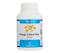 Equisalud - Omega 3 Salud Ósea 500 mg | 120 perlas | 650 mg de Omega 3 en 2 perlas · DHA 500 mg · EPA 100 mg · Vitamina D3 · 1-2 perlas al día