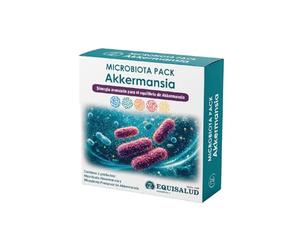 Equisalud Pack Microbiota Akkermansia | Akkermansia muciniphila MucT® Pasteurizada + Precursor de Akkermansia con Arándano Rojo | Vitamina A | Programa Completo 30 Días | 90 Cápsulas