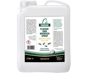 Equisept Spray Anti--Moscas y Anti-Tábanos para Caballos - 3 l Equisept