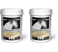 Equistro® Pasta de percutina, Producto de Cuidado para Caballos con Arcilla, árnica y mentol, normaliza la distribución de líquidos en los Tejidos, Especialmente beneficiosa, 2000 g (Paquete de 2)