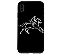 Equitación Dibujo Rutas a Caballo Carcasa para iPhone XS MAX