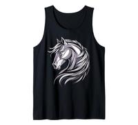 Equitación Poni Potro Poni Granja Jinete Ponis Póney Camiseta sin Mangas