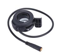 equlup 24-72V Electric Bicycles Thumb Throttle, 130X Thumb Throttle Plastic Speed Throttle Water Proof Electric Bicycles Accessories for BBS01 BBS02 EBike