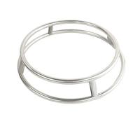 equlup Anillo De Wok De Acero Inoxidable Engrosado, Soporte Reversible Para Wok, Salvamanteles Redondo Para Olla, 6,5 Cm De Alto, Estable Para Olla De Cocina, Estufa De Gas, Sartén,