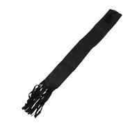 equlup Bolsa de de Caballo, Cubierta Protectora de de Caballo de Tela no Tejida con Flecos, Correas de Cierre Transpirables, Mantiene Limpio con Cierre Ajustable para el Cuidado (Black)
