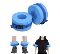 equlup Brazaletes de natación, 2 Anillos de natación de EVA aeróbicos acuáticos Anillos flotantes Tobillos Brazos y piernas con Hebilla de liberación rápida para Entrenamiento de natación y Fitness