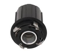 equlup Cuerpo de Casete de Bicicleta con arandela, Cuerpo buje Libre Bicicleta 11 velocidades Volante de inercia Eje pasante 15 mm 2 rodamientos 108 Anillos 4 Garras Cuerpo de buje Libre