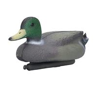 equlup Estatua de Pato al Aire Libre, 34,5x13 cm/13,6x5,1 Pulgadas, simulación de plástico para Exteriores, señuelo Flotante, Decoraciones de Pato para jardín, Piscina