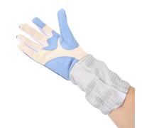 equlup Guante de esgrima Acolchado, Guante de esgrima Lavable Guante de Sable Antideslizante y Transpirable Guantes Acolchados Esgrima de Foil para lámina de Espada y Sable Práctica de Entrenamiento