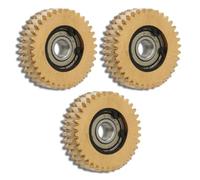 equlup Kit de Embrague de Engranajes de Motor de Bicicleta eléctrica, 3 Piezas de Engranajes de Motor de Bicicleta eléctrica 36T, Peso Ligero, Juego de Engranajes de Motor de Bicicleta