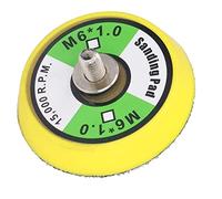 equlup Placas de respaldo de gancho y bucle, 15000 RPM Almohadilla de pulido de PU Lijadora neumática Pulidora Almohadilla de respaldo de PU Herramientas de acabado de pulido para lijado (2")