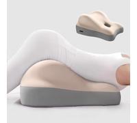 Eqvexd Cojín de Trasero for Parejas, cojín for Uso doméstico, Ideal for Sentarse y acostarse, Soporte ergonómico for intimidad en Varias Posiciones.(Beige)