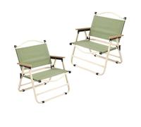 Eqvexd Silla de Camping Plegable portátil Ultraligera Ideal for Senderismo jardín conciertos Pesca Picnic y Caza(63 * 43.5 * 54cm 2pcs)