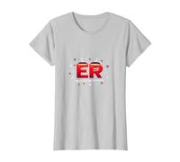 ER: Donde está el Verdadero Drama - Humor médico Camiseta, Mujer, Plata, S