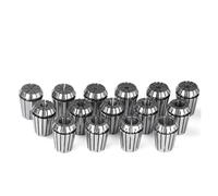 ER ER11 ER16 ER20 ER25 ER32 ER40 Set ER mandril de manguito cónico con resorte de 0.015mm for soporte de herramienta de fresado CNC torno de máquina de grabado (Color : A Grade, Size : ER16-12pcs)