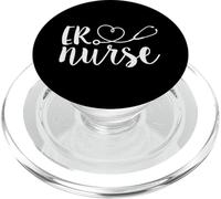 ER Nurse Cute Emergency Room Registered Nurse Appreciation PopSockets PopGrip para MagSafe