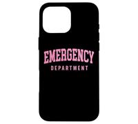 ER Nurses Emergency Department Nurses ER Doctor Retro Pink Carcasa para iPhone 16 Pro MAX