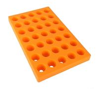 ER - Organizador de pinzas para máquinas herramientas CNC, caja de almacenamiento de alta capacidad con hebillas de empalme rápido para pinzas ER25/ER32, taller de materiales PP (ER32)