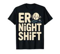 ER Turno de Noche Sala de emergencias Vida de enfermer Camiseta