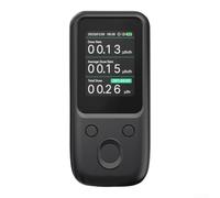 ER105D - Medidor de radiación Geiger portátil, detector de radiación, dosímetro para radiaciones X-Ray Gamma Beta con alarma en tiempo real y función de carga USB-C