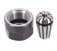 ER11 - Conjunto de portabrocas y tuercas de sujeción para fresado CNC y máquinas de torno de grabado con amplia aplicación en perforación y roscado (3,175 mm)