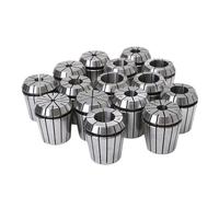 ER11 ER16 ER20 ER25 ER32 ER40 Collet Chuck Spring Collet Chuck Set Suit A AA Grade For CNC Milling Tool Holder ER Collet Chuck(A (0.015mm),ER16-(12pcs))