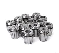 ER11 ER16 ER20 ER25 ER32 ER40 Set ER Juego De Mandril Con Resorte Chuck 0.015 .008mm A AA Para Grabado Soporte Herramienta Fresado CNC(A (0.015mm) ER11 (13pcs))