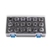 ER11 ER16 ER20 ER25 ER32 ER40 Set ER Mandril De Manguito Cónico Con Resorte 0.008mm .005mm Para Soporte Herramienta Fresado CNC Torno Máquina Grabado(0.008mm(AA) ER16-12pcs)