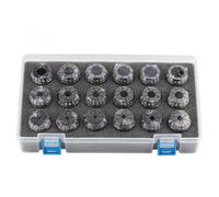ER11 ER16 ER20 ER25 ER32 ER40 Set ER Mandril De Manguito Cónico Con Resorte 0.015mm .008mm Para Fresadora CNC Soporte Herramienta Máquina Grabado(AA(0.008) ER25-15PCS)
