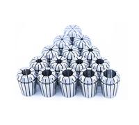 ER11 ER16 ER20 ER25 ER32 ER40 Set ER mandril de manguito cónico con resorte de 0.015mm for soporte de herramienta de fresado CNC torno de máquina de grabado (Color : A (0.015), Size : ER20-15PCS)