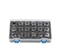 ER11 ER16 ER20 ER25 ER32 ER40 Set ER Spring Collet Chuck 0.015 0.008mm A AA for portaherramientas de fresado CNC máquina de grabado torno (Color : AA (0.008mm), Size : ER11 (7pcs))