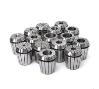 ER11 ER16 ER20 ER25 ER32 ER40 Set ER Traje De Mandril Con Resorte Chuck 0.015 .008mm A AA Para Grabado Soporte Herramienta Fresado CNC(A (0.015mm) ER16 (10pcs))
