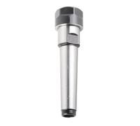 ER16 Collet Chuck Handle | Robust 40 Steel for Milling/Drilling/Lathe Machines | MTB2 - ER16A - M10 Pull - Back Type with Thread Hole | 1-10mm Clamping Range