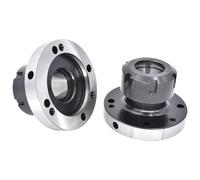 ER16 ER50 ER25 ER32 125 ER40 CHUCK 100 mm 80 mm Mini brida de cuatro eje Colleto Collet Collet Fixture Chuck for herramienta de torno de fresado CNC(ER32-D125 (7Hole))