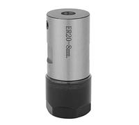 ER20 Collet Chuck Suportero Hilo espiral de alta resistencia Hilo lineal Cuesta rápida para la máquina de molienda de torno 6 mm 8 mm 10 mm 12 mm Axillo de 16 mm C25 ER20 50L (8 mm)