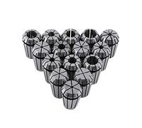 ER20 Collet Set, 15pcs Spring Collet Set Chuck Collet para herramienta de torno de fresado de grabado CNC 1-13mm